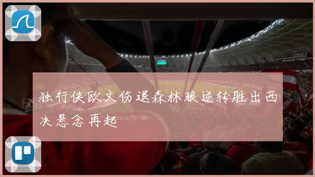 独行侠欧文伤退森林狼逆转胜出西决悬念再起